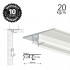 Shadowline Drywall White 250cm - 12.5 mm Plasterboard