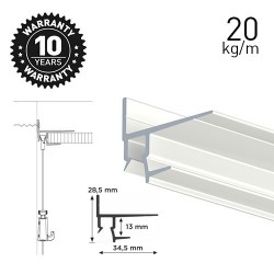 Shadowline Masonry White 250cm - 12.5 mm Plasterboard