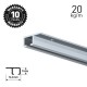 Artiteq Top Rail Alu 200cm