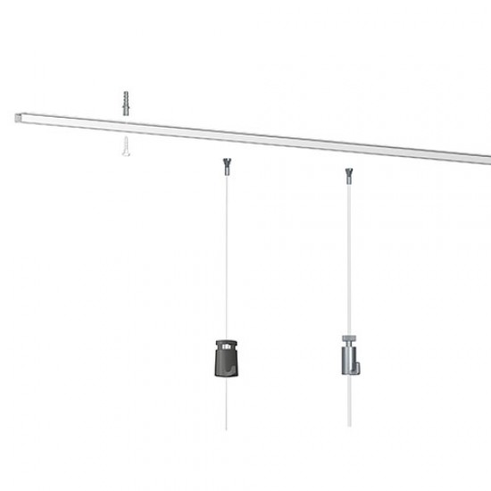 Artiteq Top Rail White 200cm