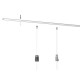 Artiteq Top Rail White 200cm KIT