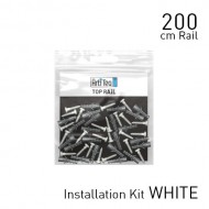 Fastener Kit Top Rail 200cm White