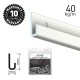 Artiteq Classic Rail+ White 200cm KIT