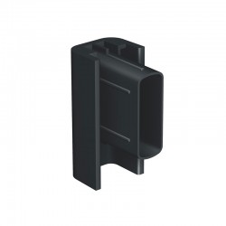 Click Rail End Cap Black