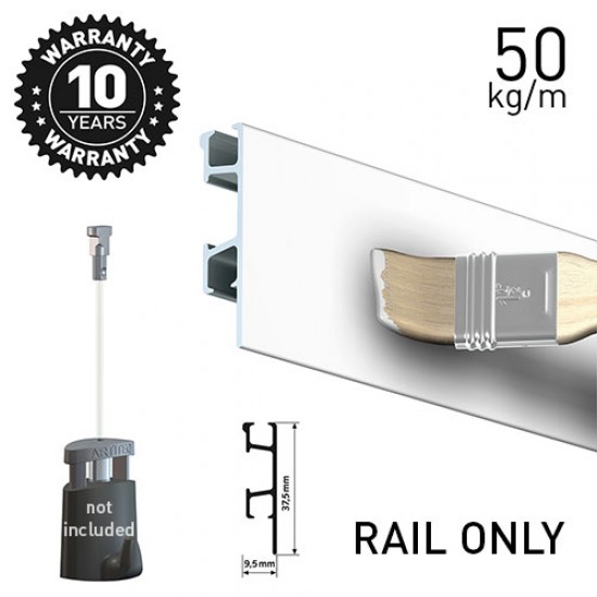 Artiteq Click Rail Pro White Primer 200cm