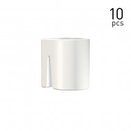 Cylinder Hook White ▪ 15kg - 10pcs