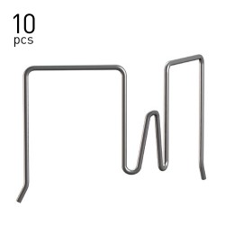 Flexi Panel Hook 11 - 30mm Stainless Steel - 10pcs