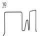 Artiteq Flexi Panel Hook 11 - 30mm Stainless Steel - 10pcs