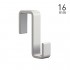 Panel Hook 16mm White