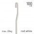 Gallery Rod Aluminium 4x4mm S-Bend White 100cm