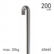 Rod Steel 3mm Silver 200cm