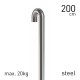 Artiteq 9.4153 Rod Steel 3mm silver 200cm long