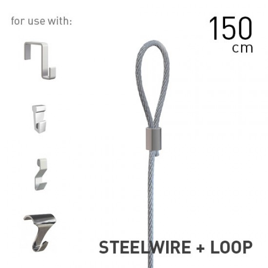 Artiteq Steelwire 2mm + Loop 150cm