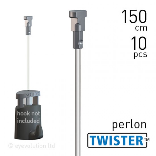 Artiteq Twister 2mm Perlon 150cm - 10pcs