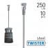 Twister 2mm Steel 250cm - 10pcs